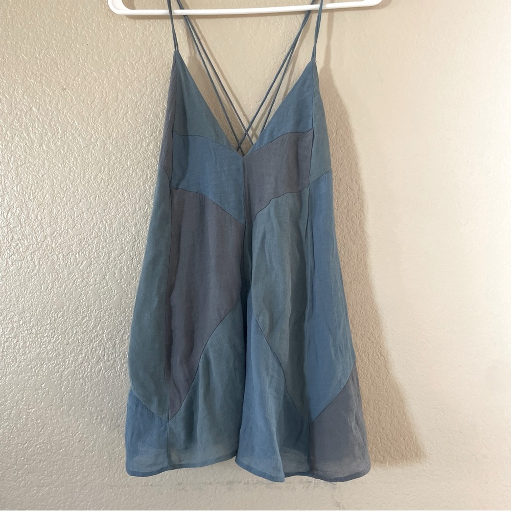 Silence + Noise UO Sheer V Neck Thin Strap Cami